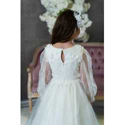 BEAUTIFUL IVORY FIRST HOLY COMMUNION DRESS STYLE 3306