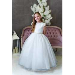 White First Holy Communion Dress Style ELIZA