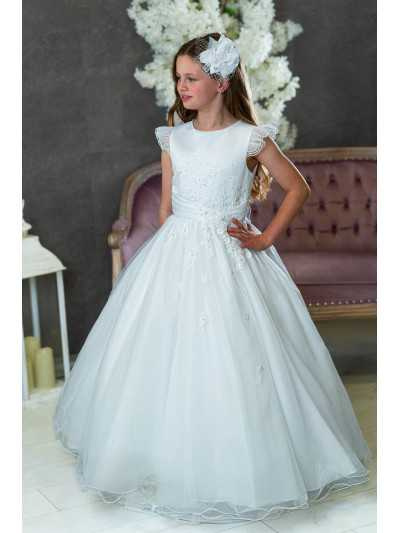 White First Holy Communion Dress