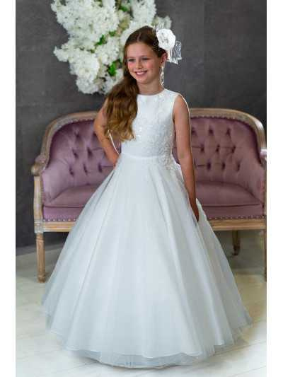 White First Holy Communion Dress 