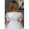 PAULA'S COMMUNION WHITE TEA-LENGTH FIRST HOLY COMMUNION DRESS