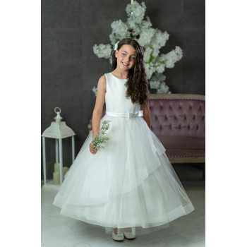 White First Holy Communion Dress