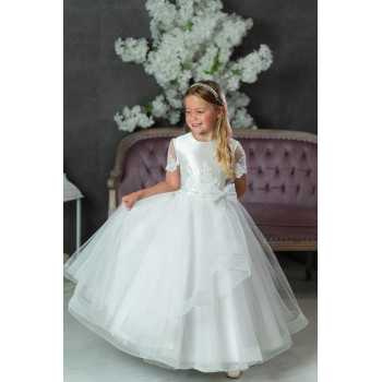 White First Holy Communion Dress