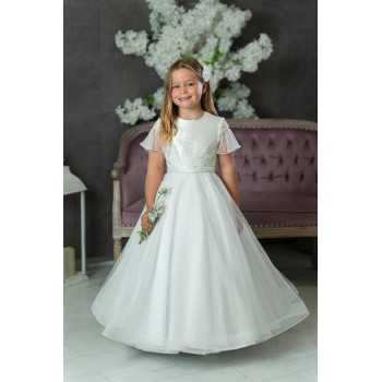 White First Holy Communion Dress