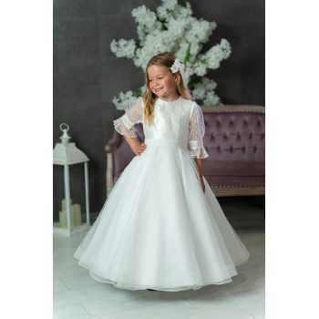 White First Holy Communion Dress