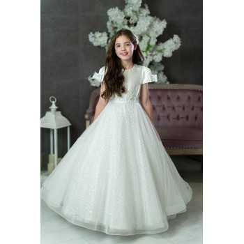 White First Holy Communion Dress