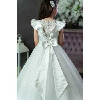 White First Holy Communion Dress