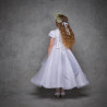 White First Holy Communion Dress