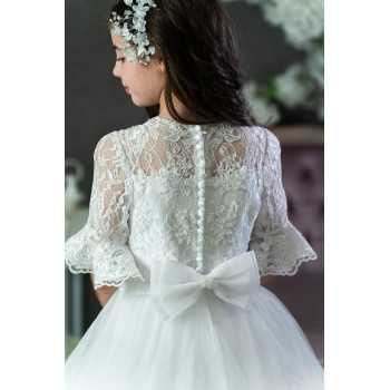 White First Holy Communion Dress