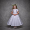 White First Holy Communion Dress