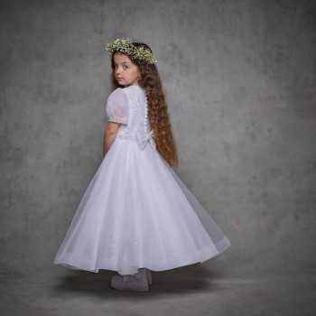 White First Holy Communion Dress