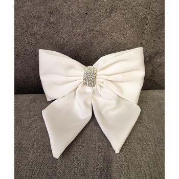 Ivory Special Occasion Hair Bow Clip