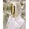 Carmy White Handmade First Holy Communion Cape