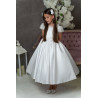 White First Holy Communion Dress Style COM027