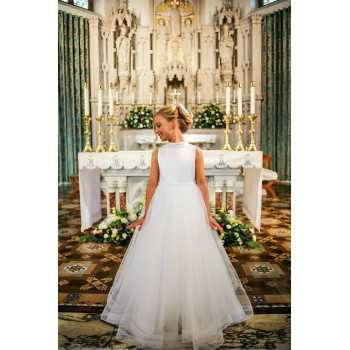 White First Holy Communion Dress