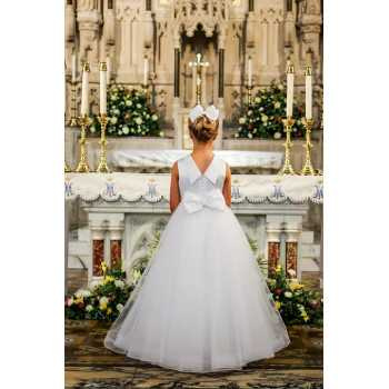 White First Holy Communion Dress