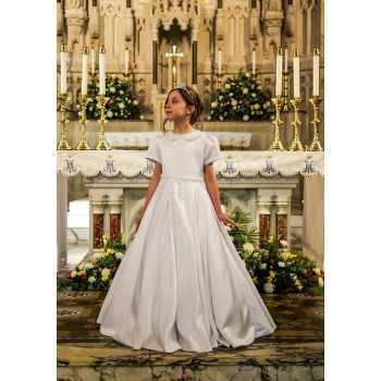 White First Holy Communion Dress