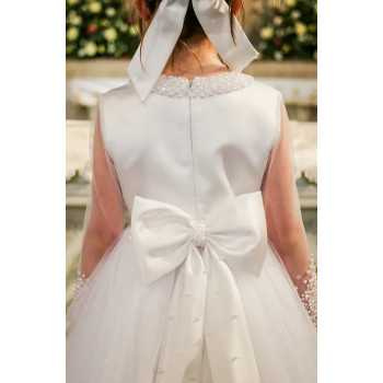 White First Holy Communion Dress