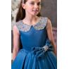 Blueberry Confirmation Dress