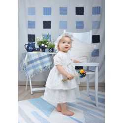 Baby Girls Christening Openwork Outfit