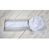 Girls Christening/Baptism Silvered Headband