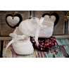 Velour Christening Shoes Ballerina