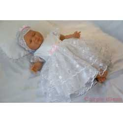 Baby Girl Christening Dress Blanche Summer