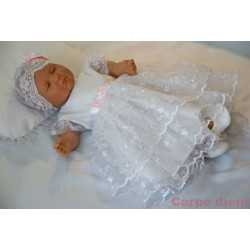 Baby Girl Christening Dress Blanche Summer