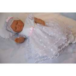 Baby Girl Christening Dress Blanche Summer