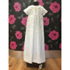 Handmade Linen Boys Christening Robe