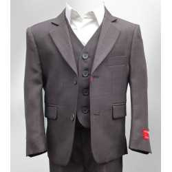 3 Pc Italian Design Grey Communion Page Boys Suit