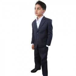 2 Piece Dark Navy linen suit Style Harry