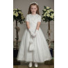 First Communion Dress&Short Sleeve Bolero by Olivia K Style OK296