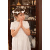 Handmade Communion Crochet Dress Style Style Linen Sophie