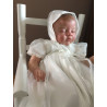 Baby Girls Ivory Christening Gown Style 329