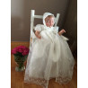 Baby Girls Ivory Christening Gown Style 329