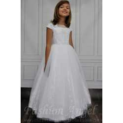 Beautiful Lace Decorated Communion Dress style Jasmine