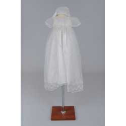 Baby Girls Ivory Christening Gown Style 329