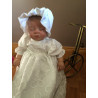 Eva Rose White Christening/Baptism Gown Style 10060