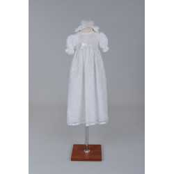 Eva Rose White Christening/Baptism Gown Style 10060