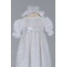 Eva Rose White Christening/Baptism Gown Style 10060