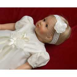 Lovely Ivory Christening/Special Occasion Dress style Clara