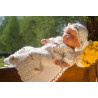 Beautiful Handmade Crochet Christening/Special Occasion Baby Girl Outfit style Summer Dream 