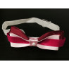 Lovely Pink Bow Handmade Headband op103