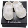 Cute Ivory Christening/Special Occasion Shoes from Sarah Louise 4401